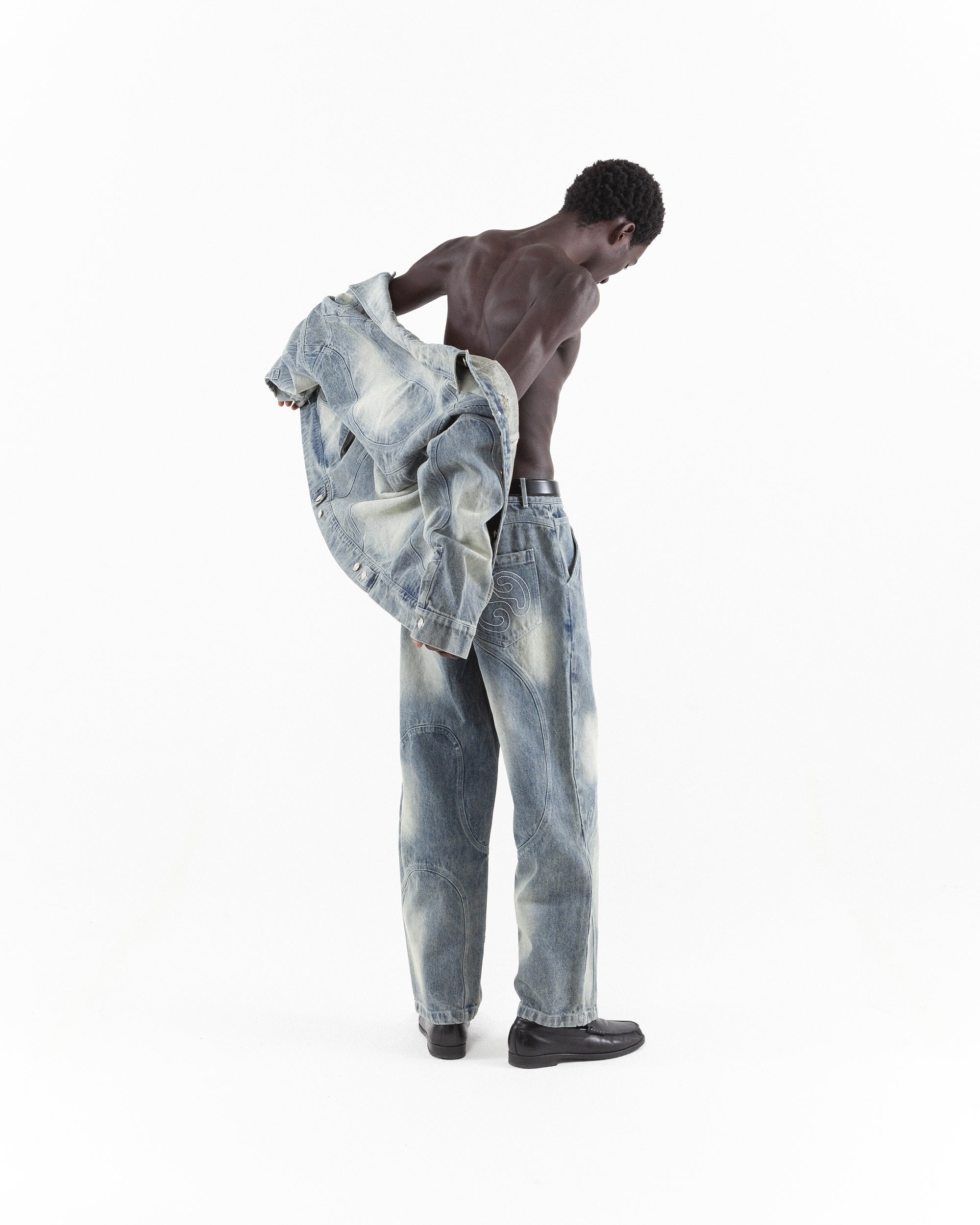 Washed Blue "Elysian" Jacket