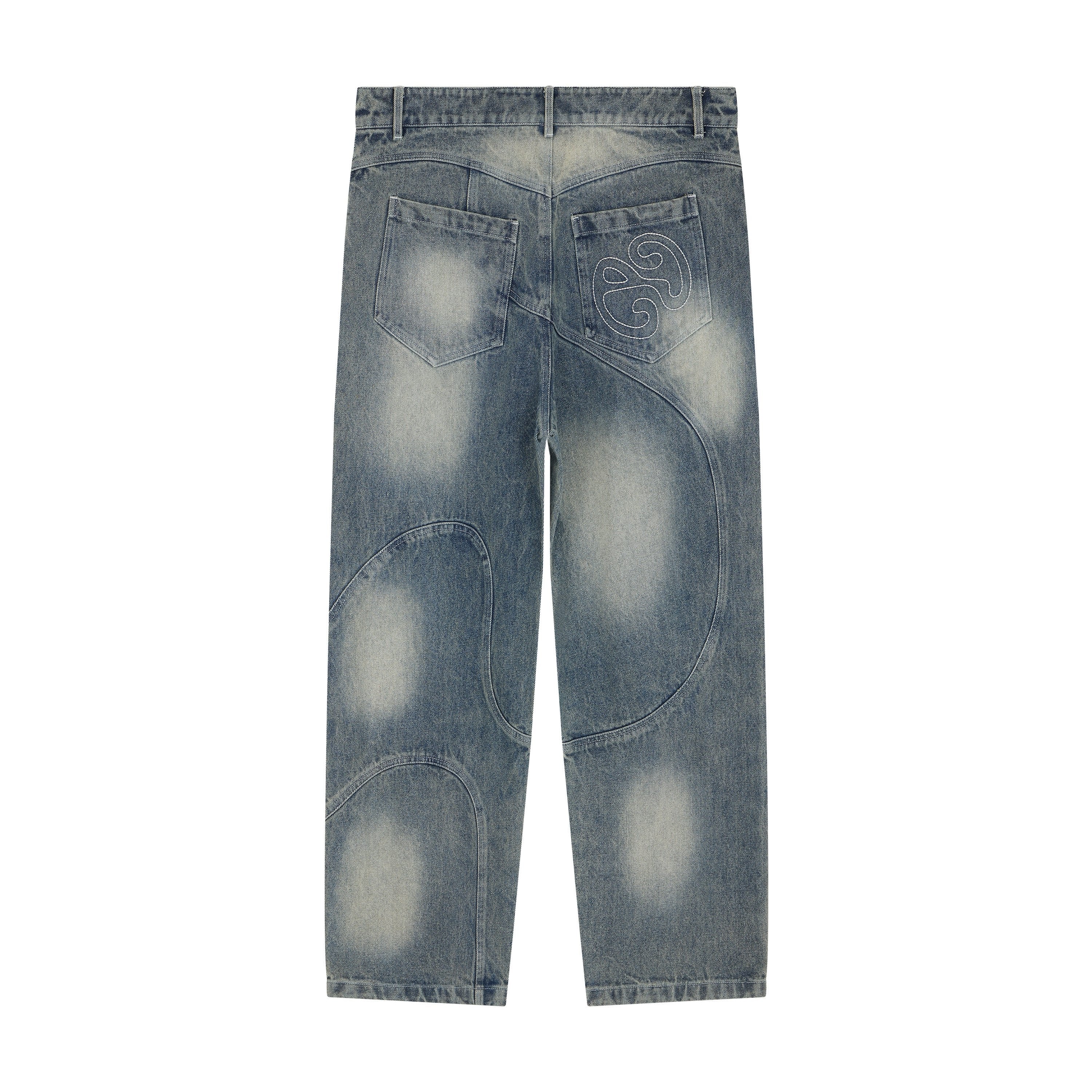 Washed Blue "Elysian" Pant