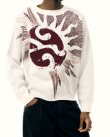 SOLSTICE JACQUARD KNIT SWEATER