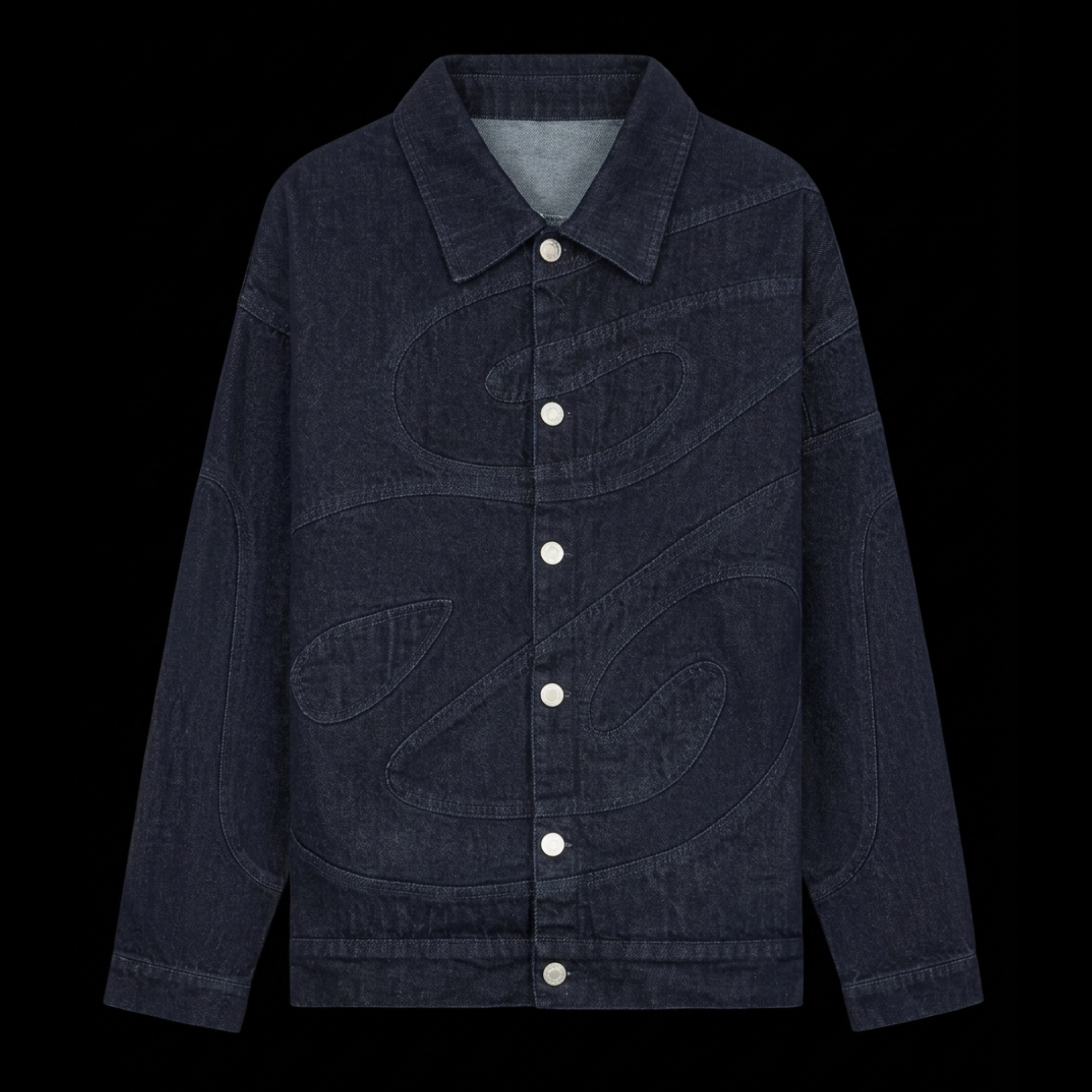 ELYSIAN RAW INDIGO DENIM JACKET