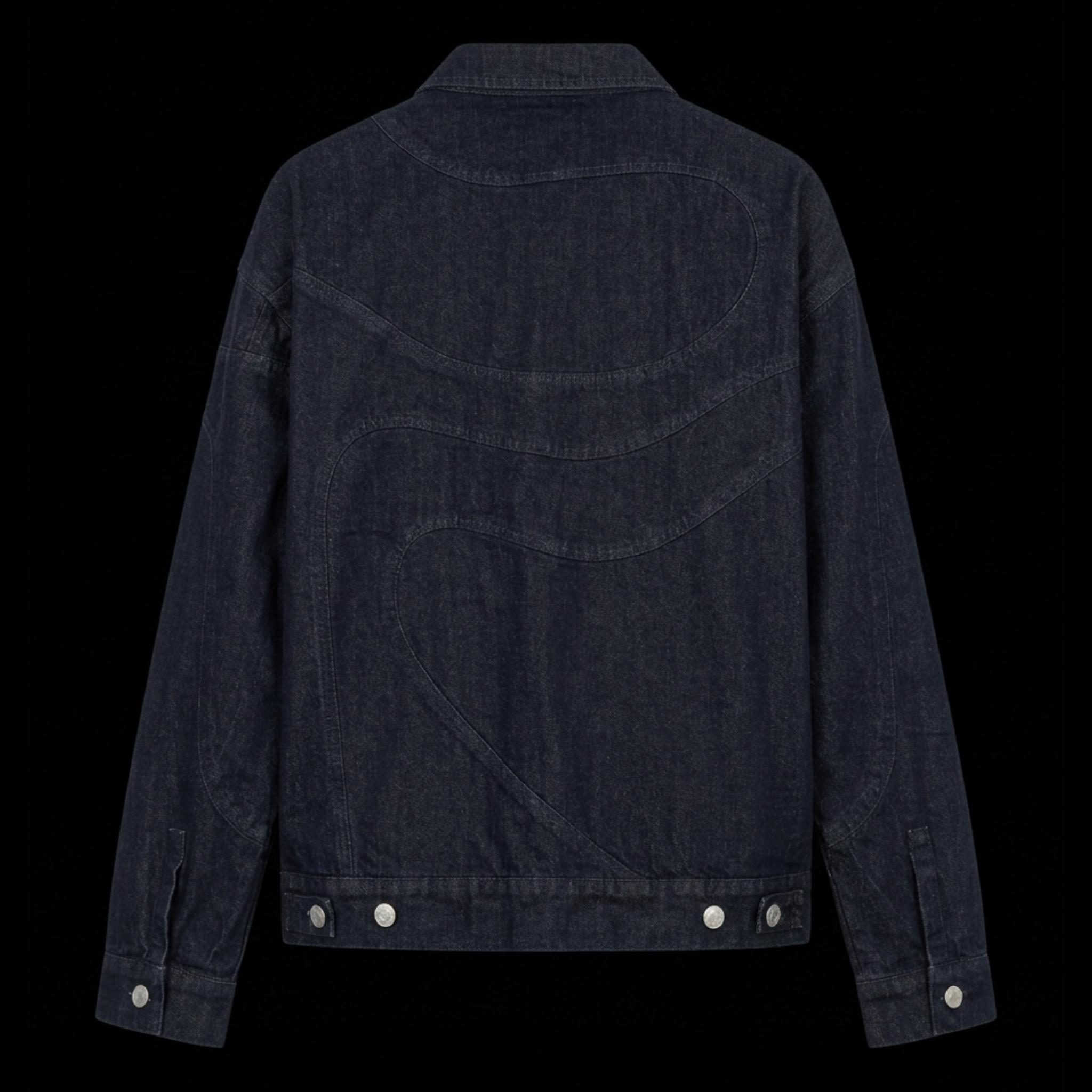ELYSIAN RAW INDIGO DENIM JACKET