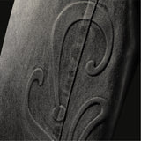 EARTH EMBOSSED DENIM PANT
