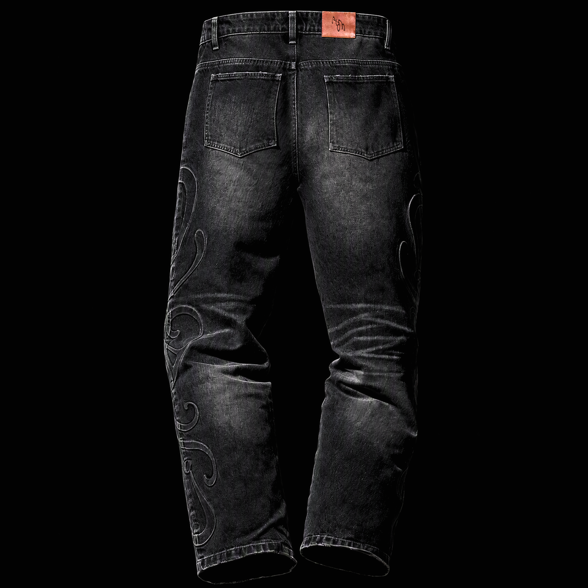 Umbra Embossed Denim Pant