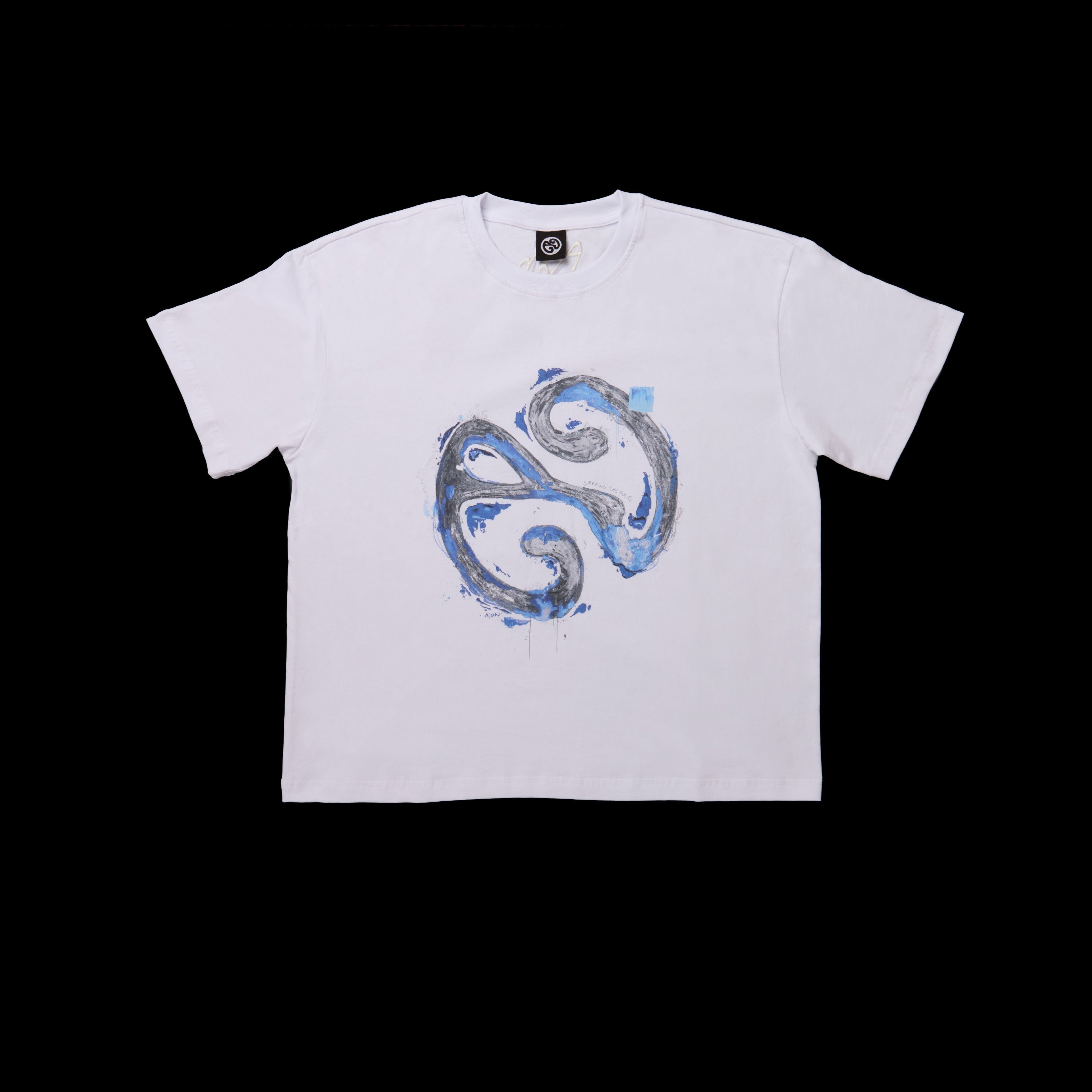 Sky "Paint" Tee